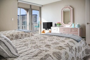 2 bedrooms, iron/ironing board, internet, bed sheets