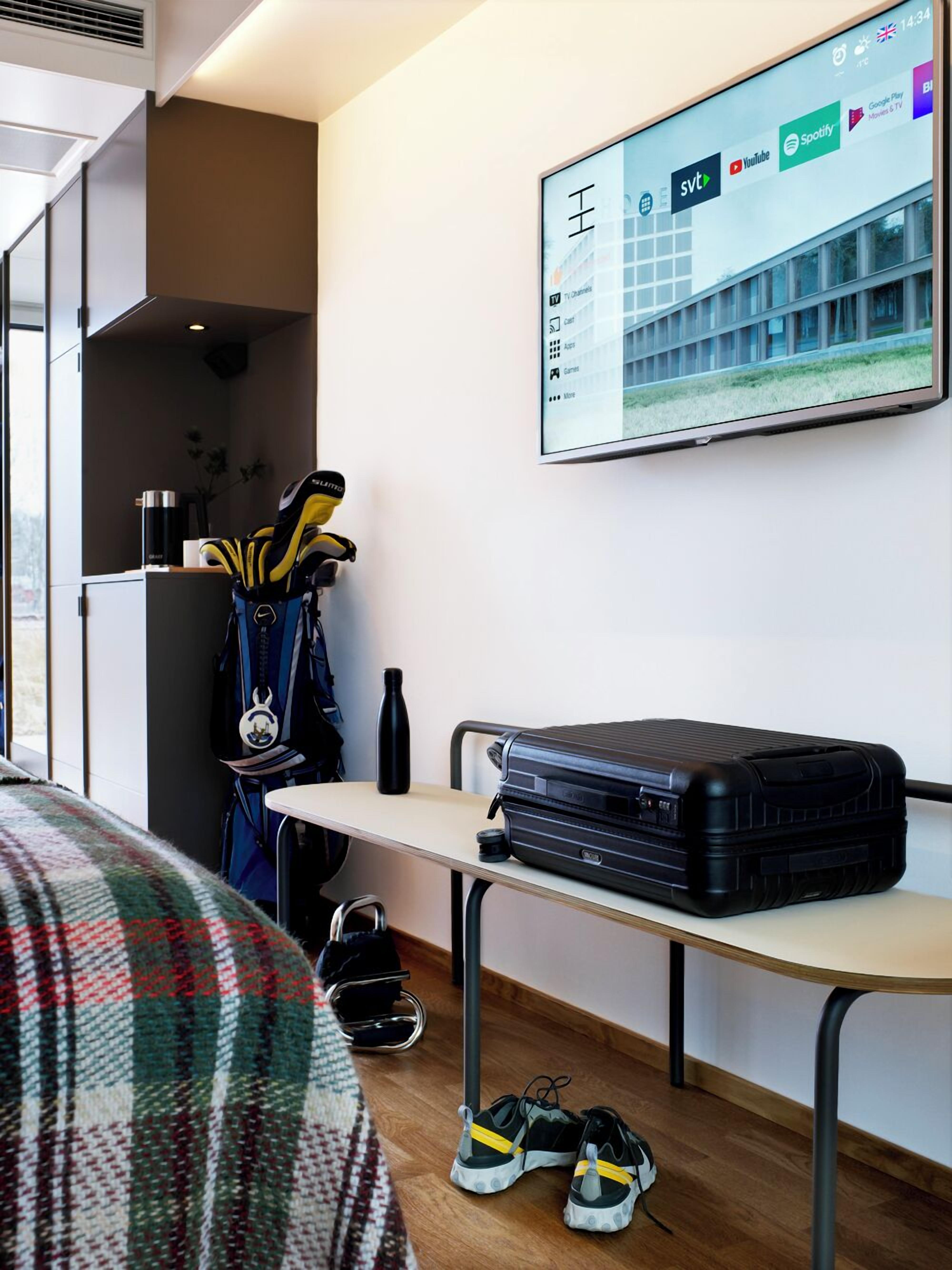 premium bedding, pillow-top beds, blackout curtains, soundproofing