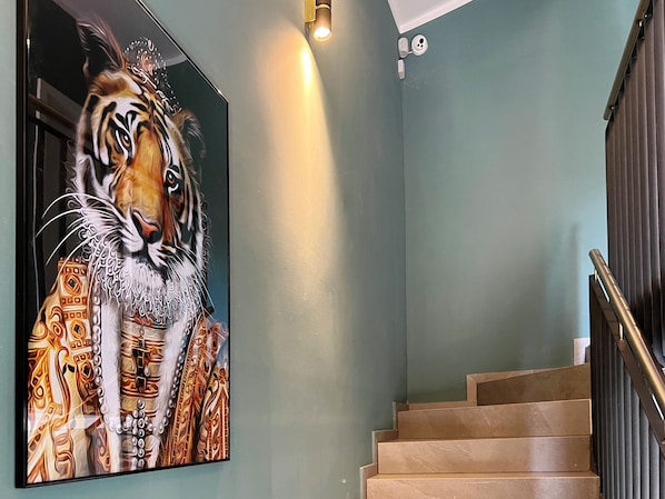 Entrée de l’hébergement