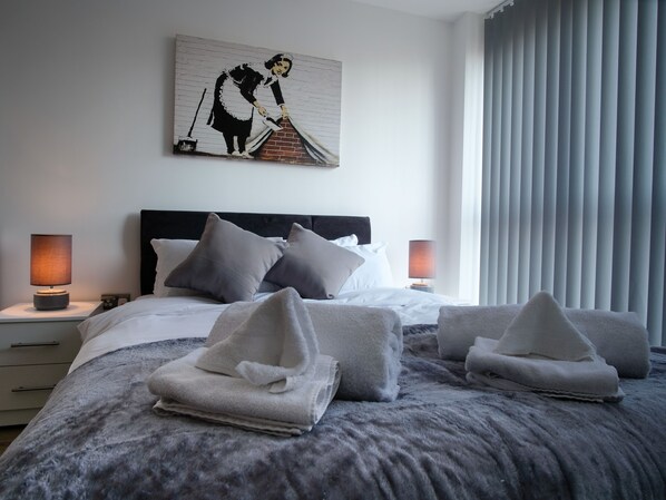 Appartement, 2 chambres | 2 chambres, fer et planche à repasser, Wi-Fi gratuit