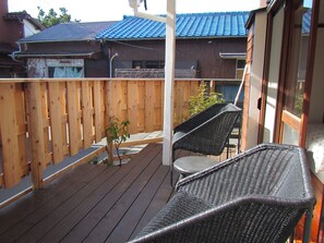 Terrace/patio - You can experience the town which is traditional Japan and a modern beach! (鎌倉市)