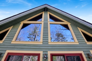 Exterior detail - Glen Falls Cottage: Hilltop Retreat w/ Deck, Covered Porch, Gas Fire Pit (Highlands)