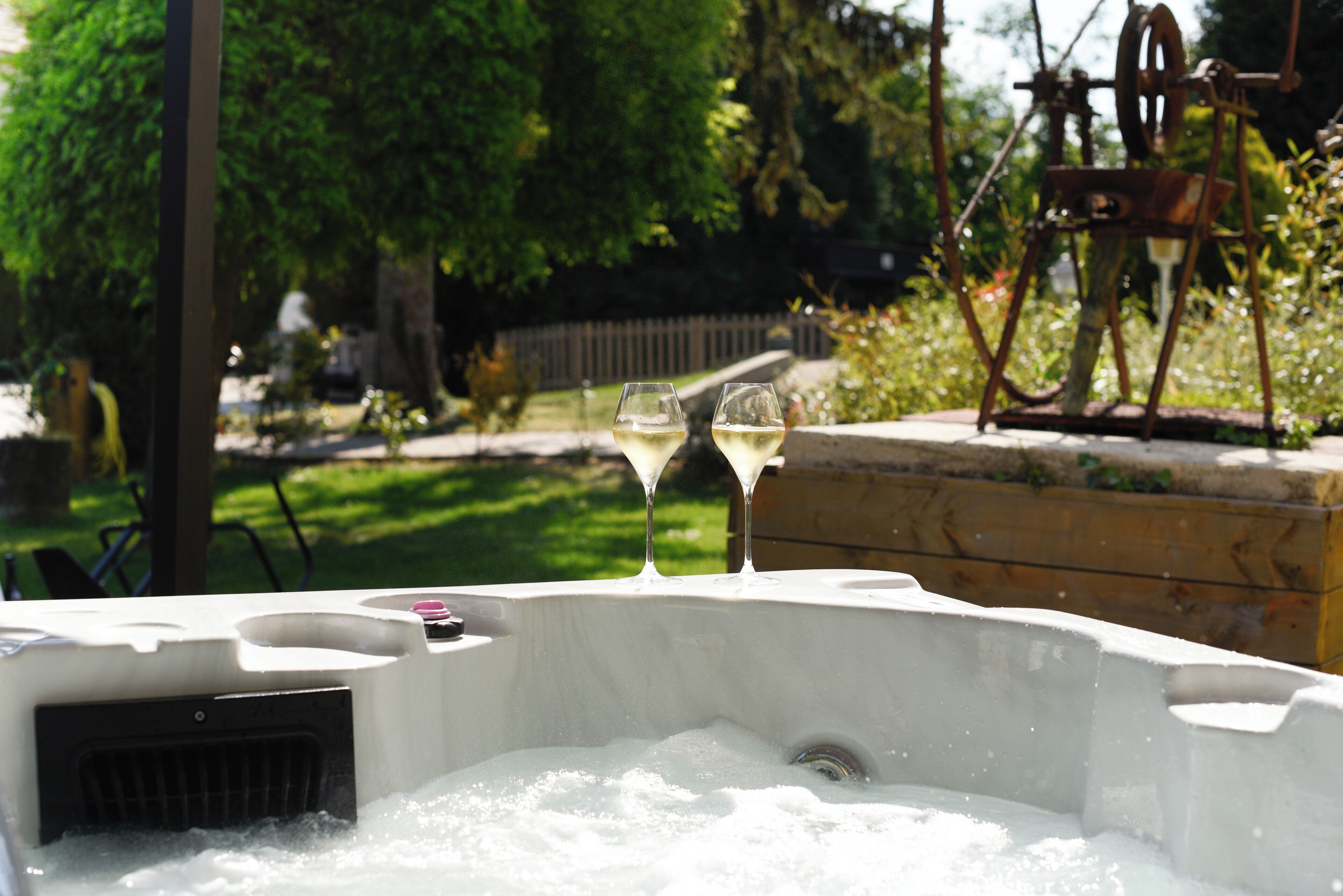 Chalet, Garden View | Private spa tub