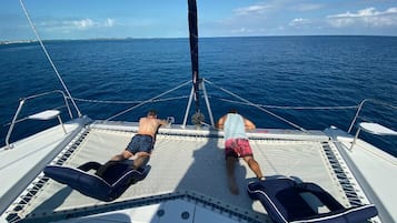 Uitzicht vanuit accommodatie