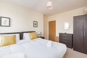 Leilighet | 2 soverom, strykejern/-brett, wi-fi (inkludert) og sengetøy