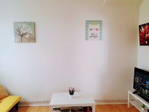 Appartement Exécutif | Coin séjour | Télévision à écran plat, Netflix, services de streaming