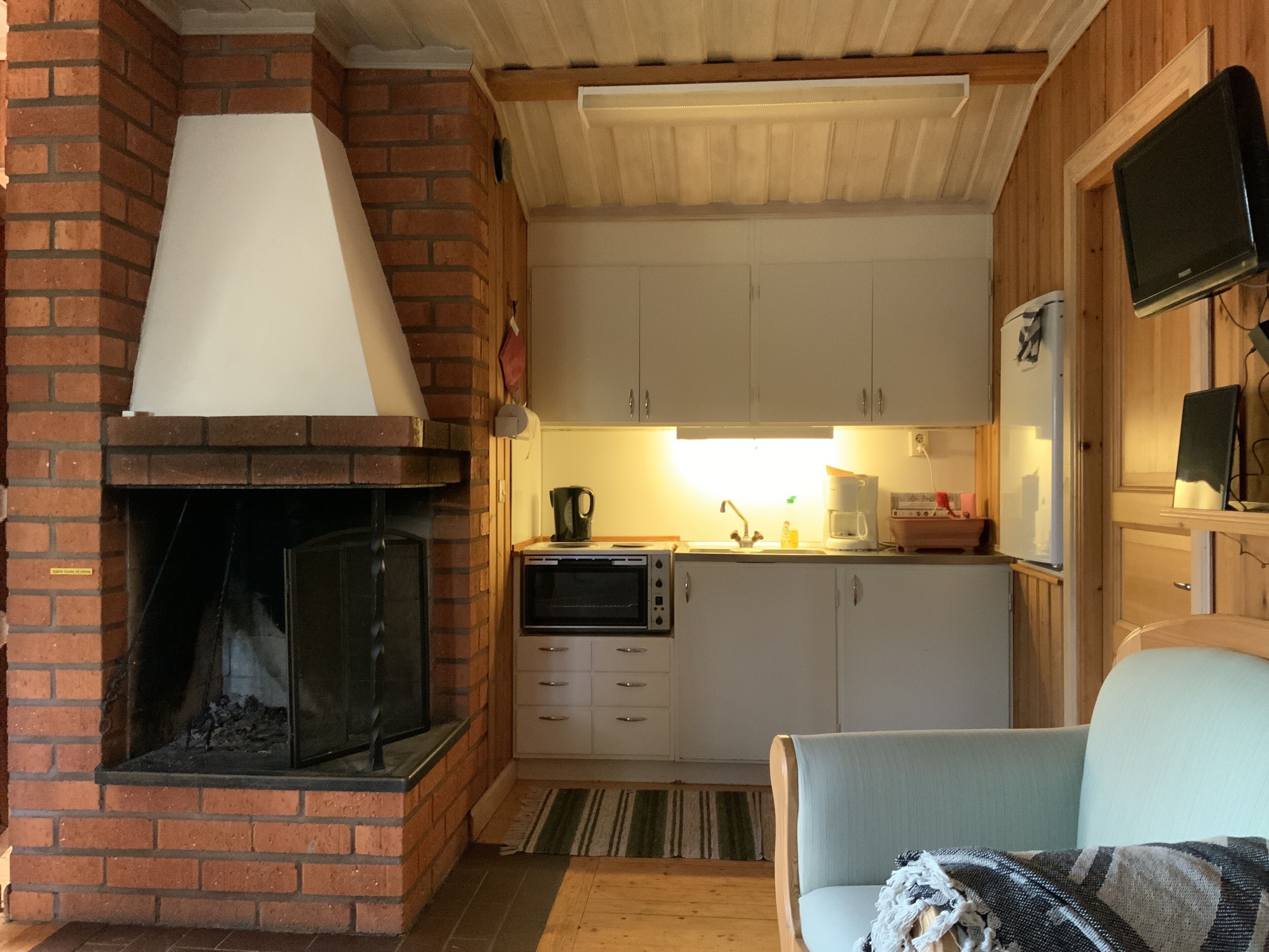 小屋 (5 Beds, 107) | 私人廚房 | 烤箱、爐台、咖啡機/沖茶器、電熱水壺