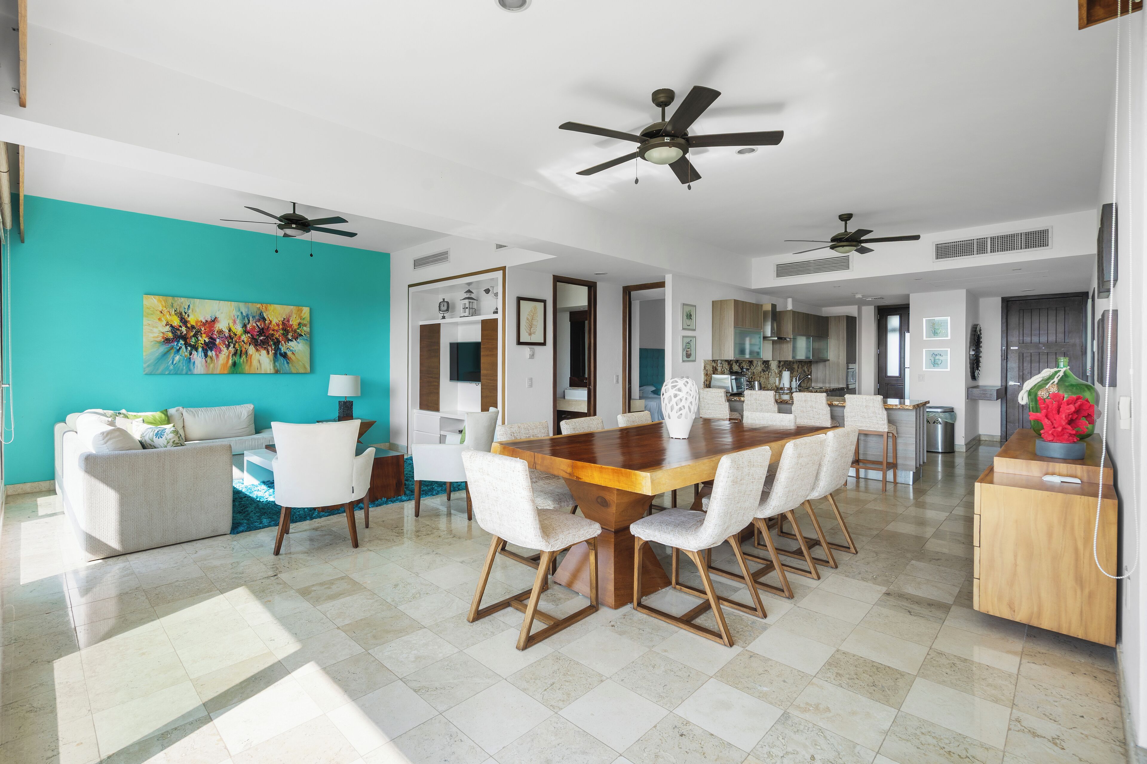 Family Apartment | Premium bedding, down duvets, individually decorated