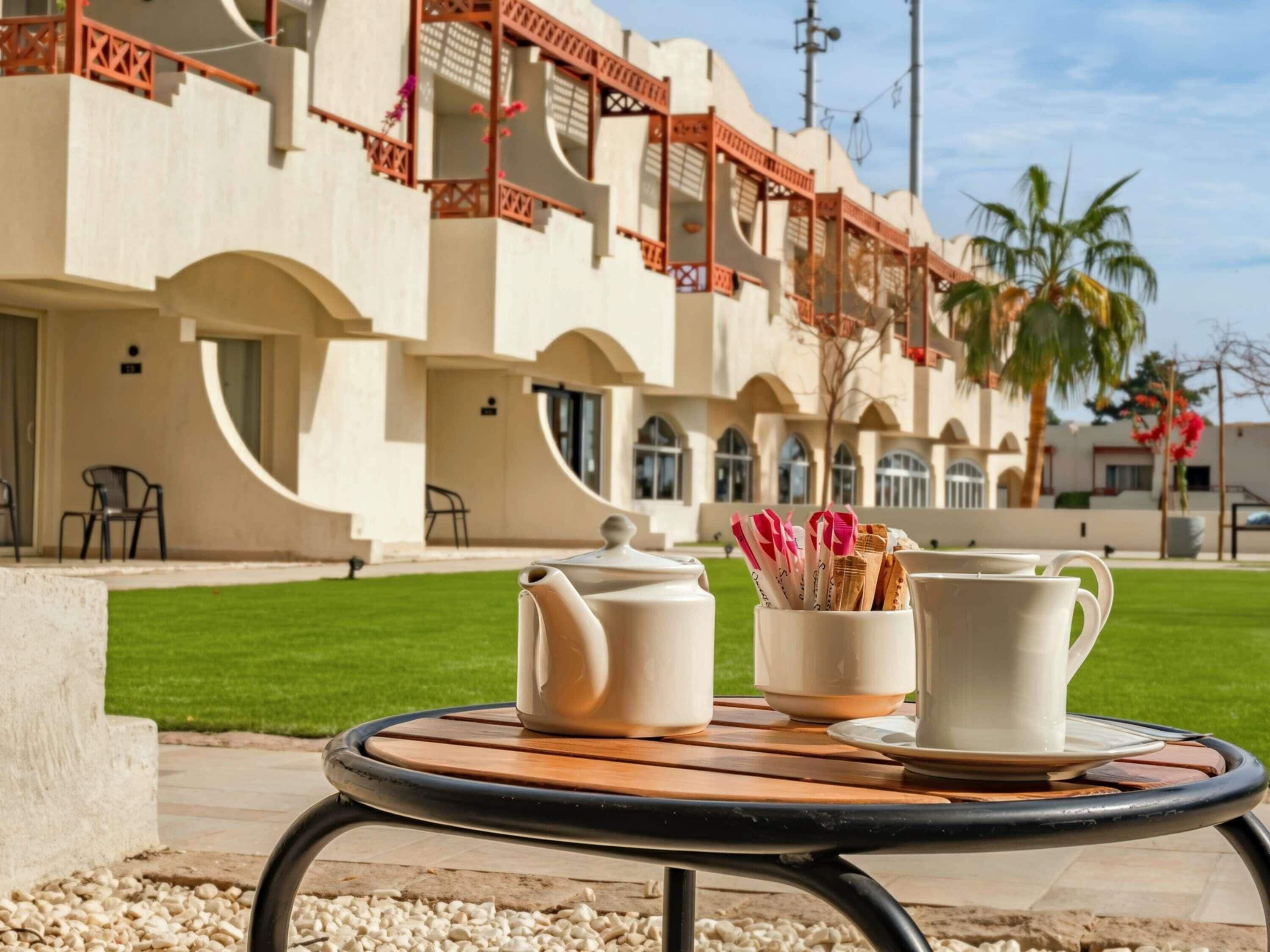 Chambre Deluxe, 2 grands lits, vue jardin, en bord de plage | Vue sur le jardin