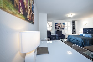 Individually decorated, individually furnished, desk, soundproofing