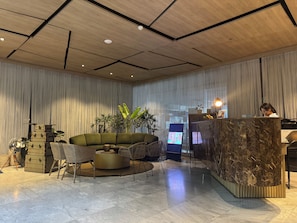 Sitzecke in der Lobby