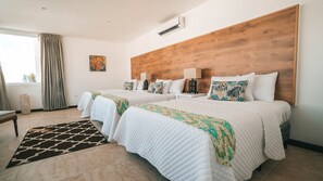 Family Room | Premium bedding, down duvets, minibar, in-room safe - Casa Real Boutique Hotel (Taxisco)