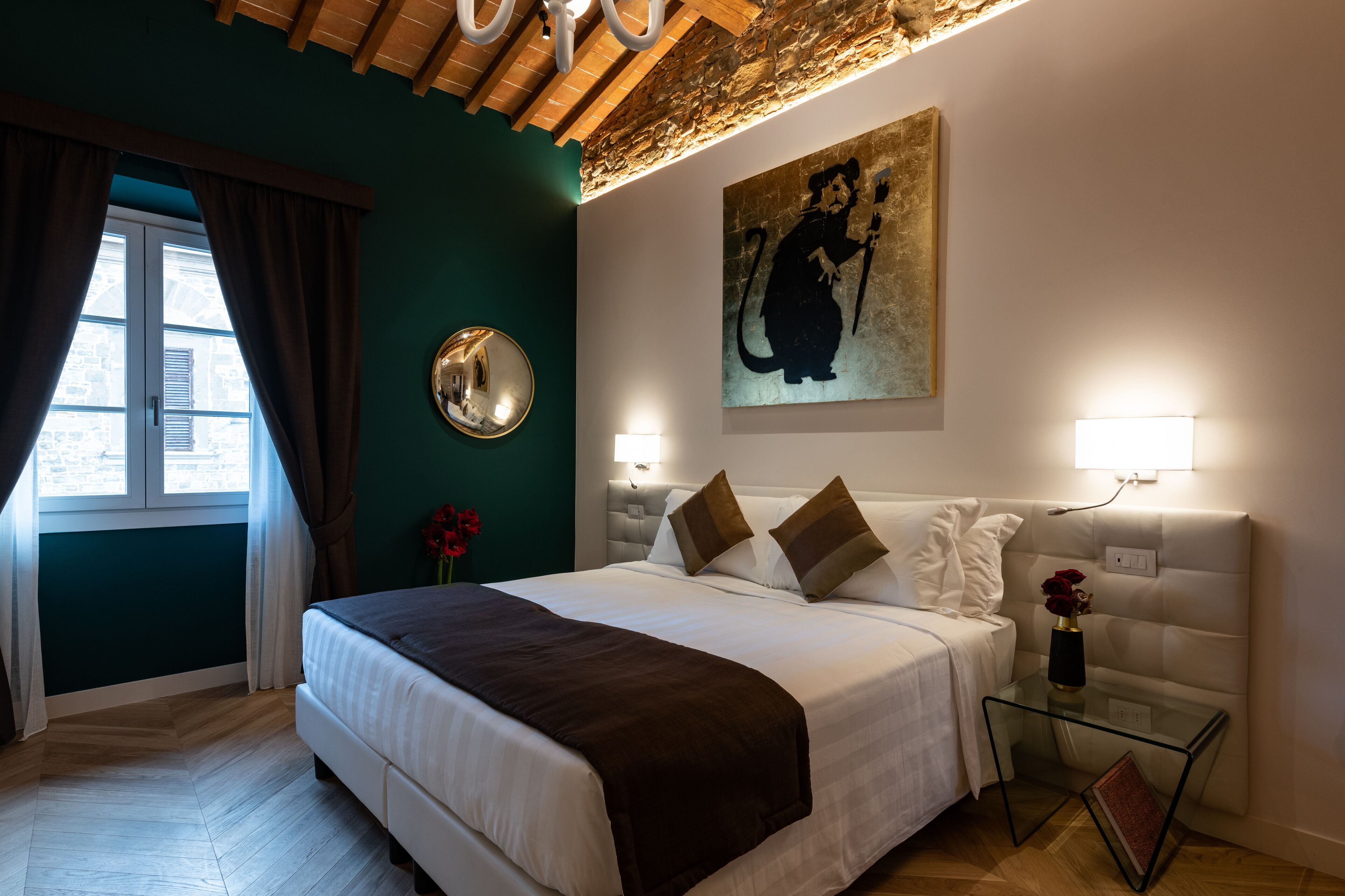 Appartamento Deluxe, 2 camere da letto, balcone | Vista dalla camera