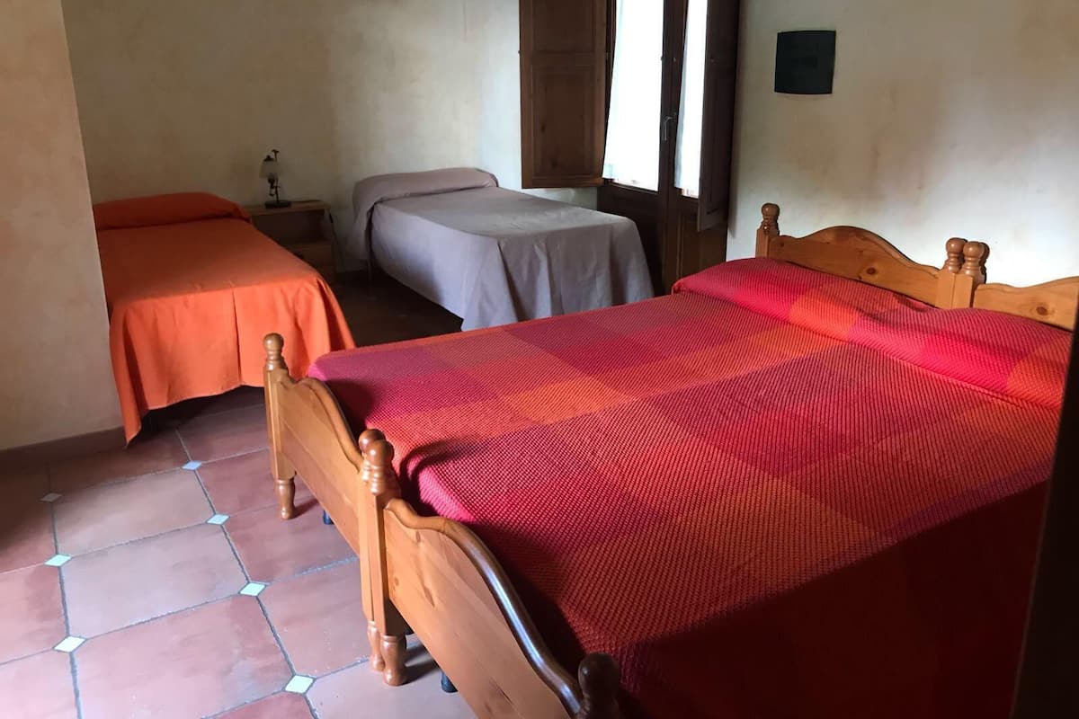 Quadruple Room, Terrace | Blackout curtains, free cots/infant beds, free WiFi, bed sheets
