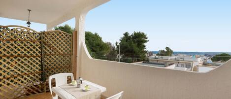 Basic-Apartment, 3 Schlafzimmer (Casa Lu Sule) | Balkon