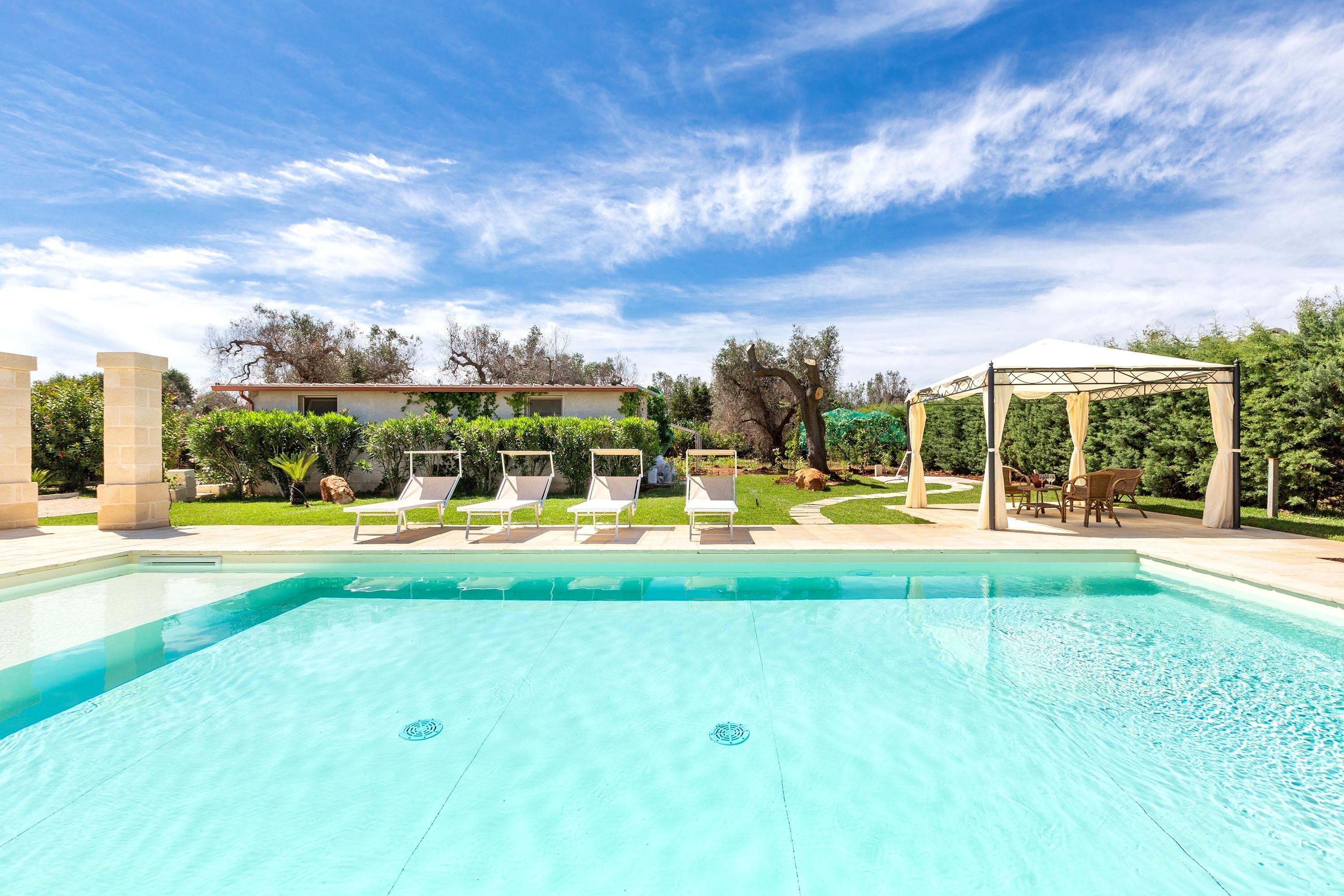 Seasonal outdoor pool