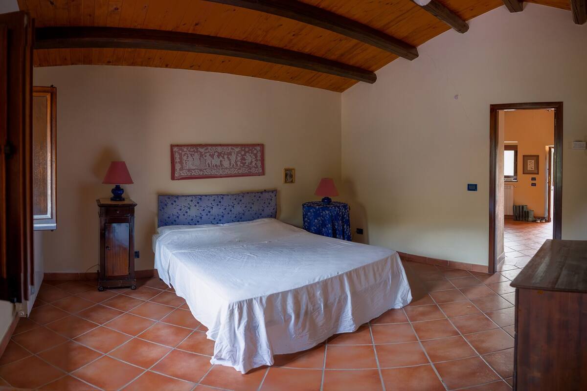 Premium bedding, down duvets, pillow-top beds, individually decorated