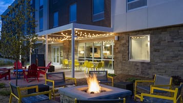 Front of property - evening/night