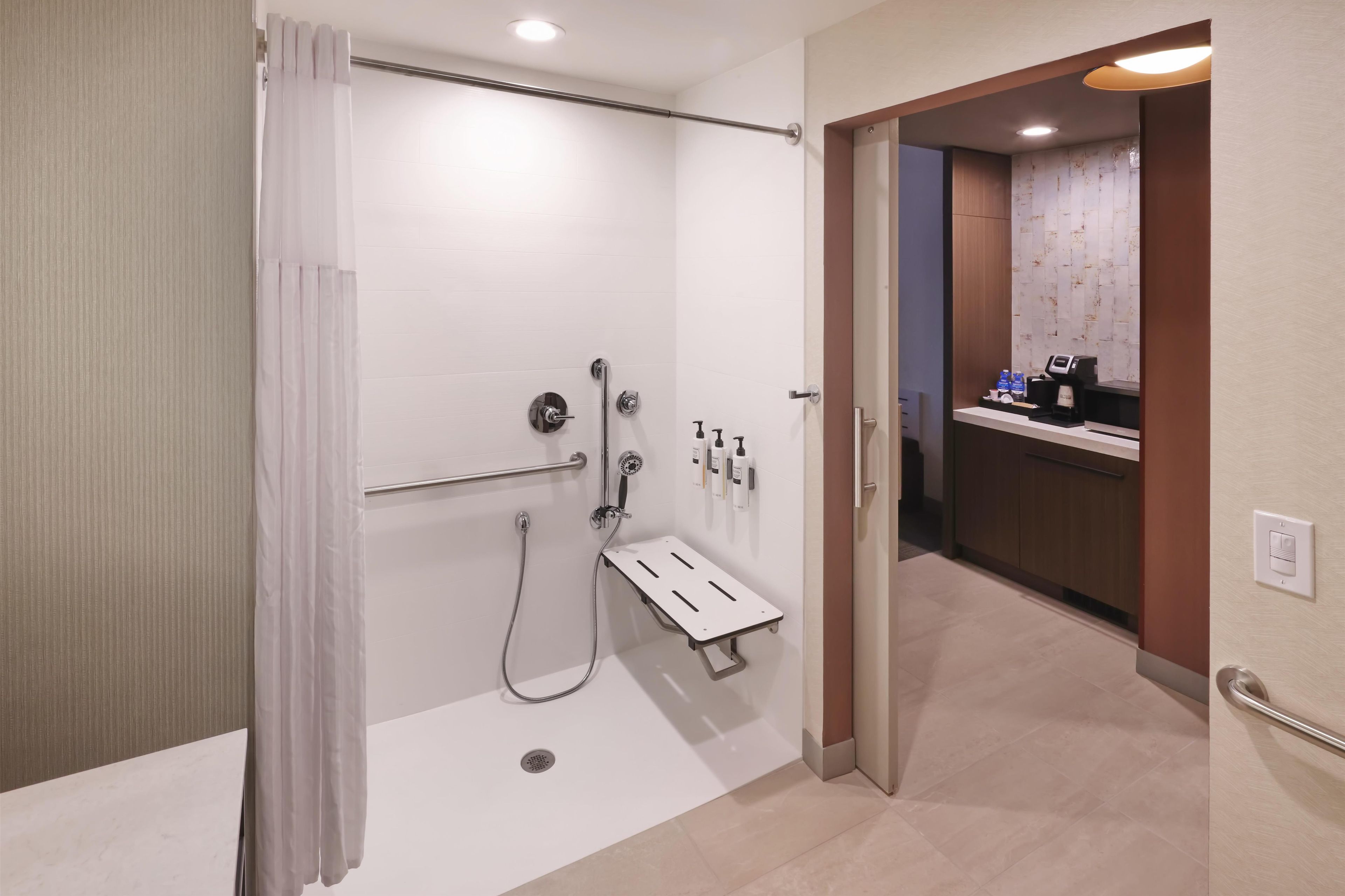 Douche de la salle de bain