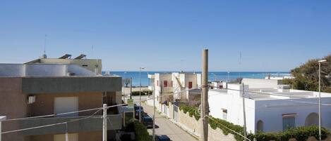 Vue depuis lâhĂ©bergement