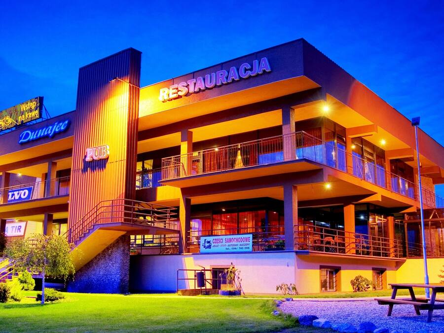 Front of property - evening/night