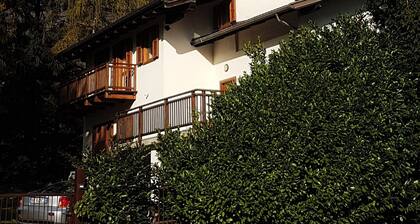 A small house surrounded by greenery but not far from Trento and Garda