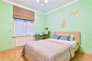 Apartment | 1 Schlafzimmer, Bügeleisen/Bügelbrett, kostenloses WLAN, Bettwäsche