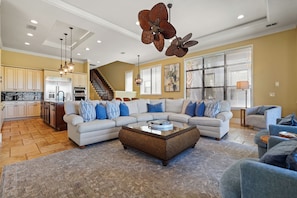 TV, video games, DVD player - Infinite Bliss | West-Facing Private Infinity-Edge Pool, Games Room, Movie Room (Kissimmee)