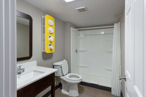 Duschwanne, Handtücher