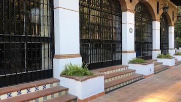 Entrada de la propiedad