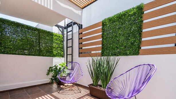 Porch - JUUB Deluxe Loft at Colonia ROMA (Mexico City)