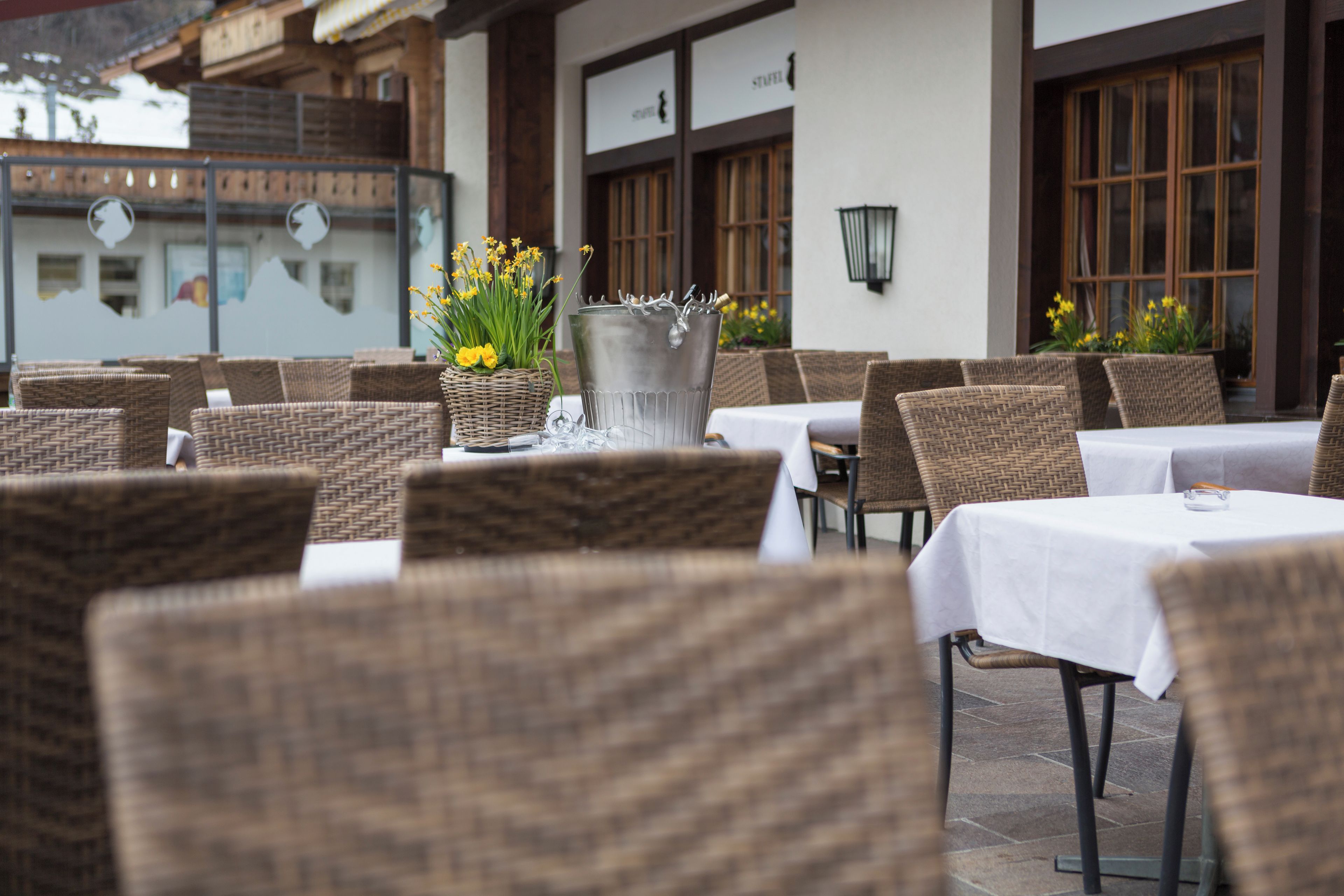 Restauration en plein air