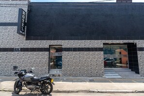 Fassade der Unterkunft