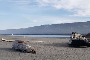 Beach nearby, beach towels