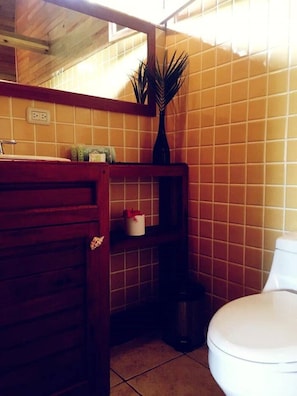 Bathroom - Romantic Hilltop Retreat above Montezuma in Soul Fire Casitas (Montezuma)