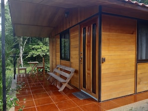 Comfort Triple Room | Terrace/patio - Cabaña Luna Roja (Ocosingo)