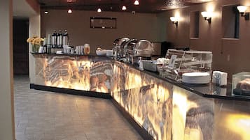 Free daily full breakfast