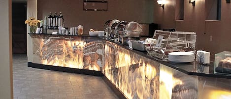 Free daily full breakfast