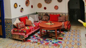 Sala de estar en el lobby