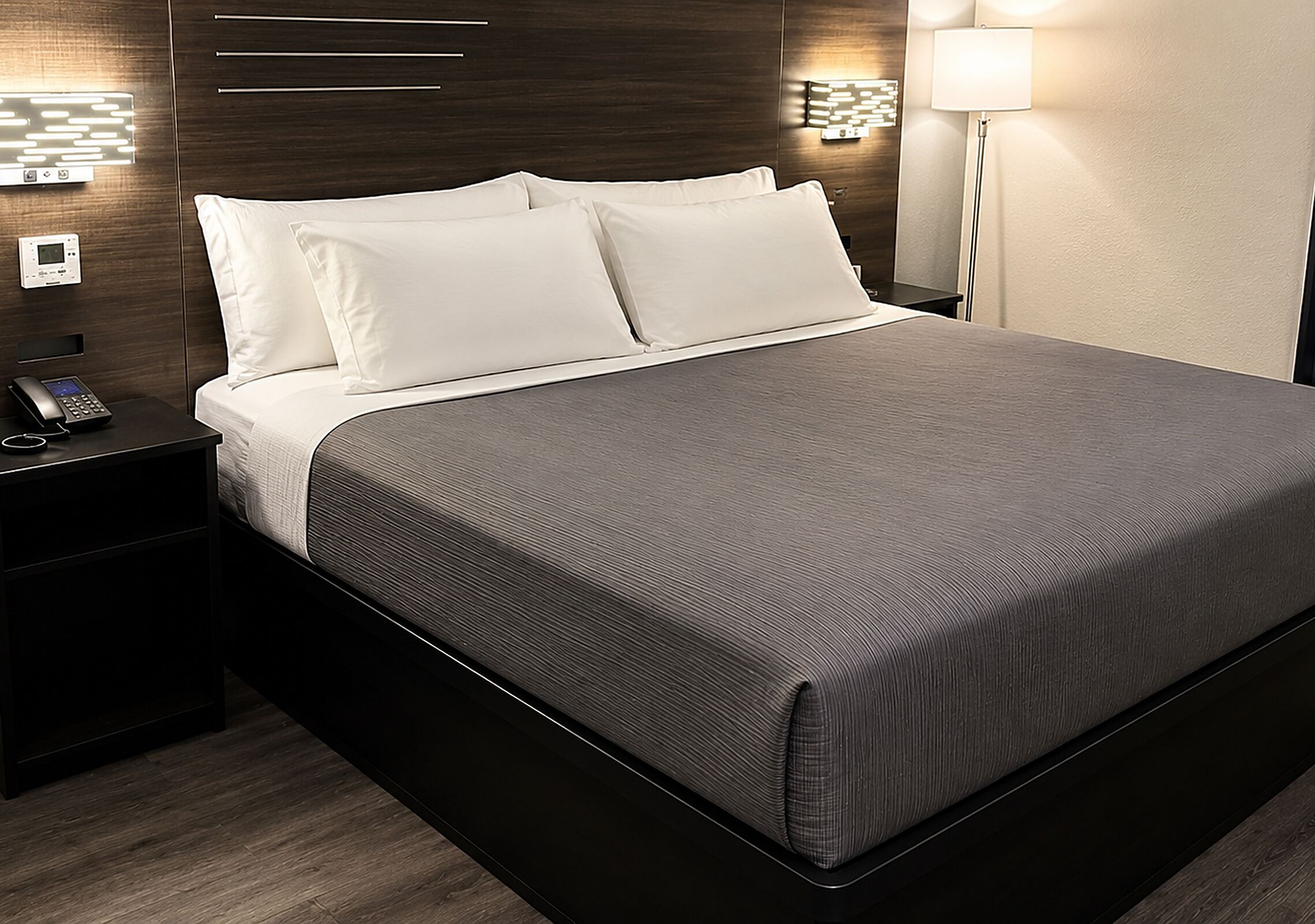 Egyptian cotton sheets, premium bedding, down comforters, pillowtop beds