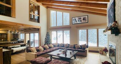 Luxuriöses Chalet in Taos Ski Valley - Schritte zum Ski Trails