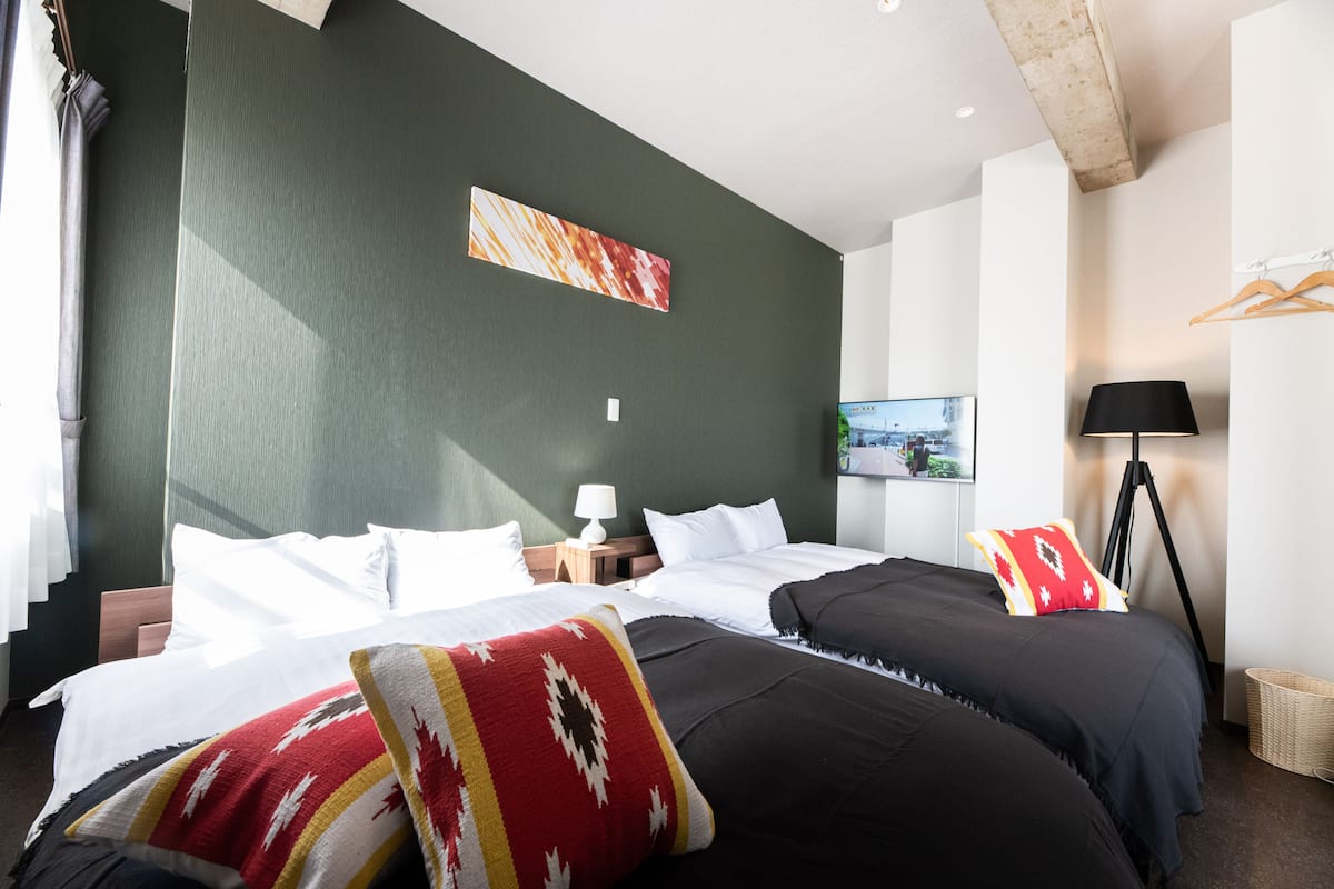 Apartamento standard (Sakurajima View) | 1 quarto, escrivaninha, cortinas blackout, Wi-Fi de cortesia