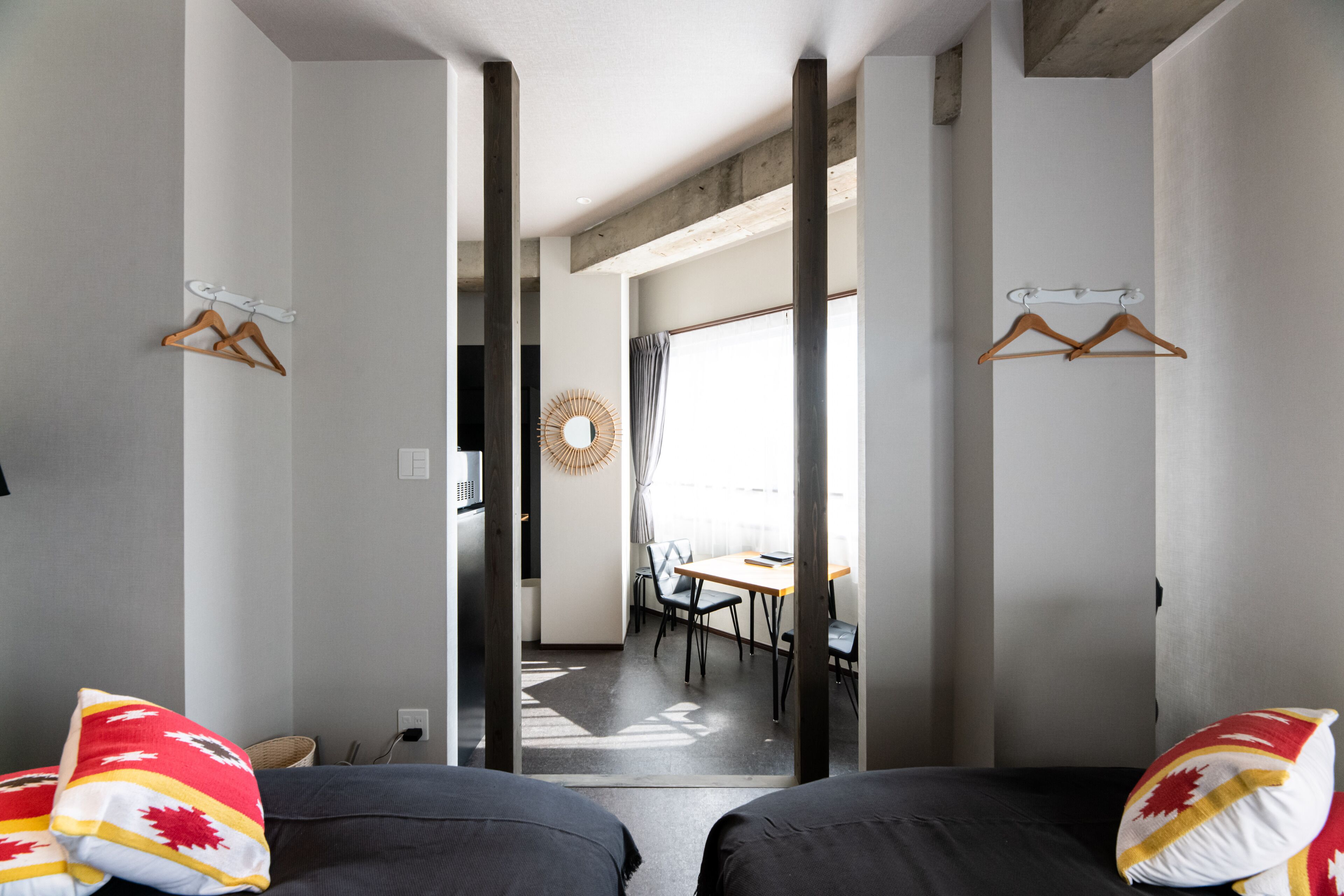 1 bedroom, desk, blackout curtains, free WiFi