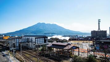 Vistas a la ciudad desde el alojamiento