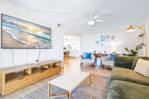 TV, DVD player