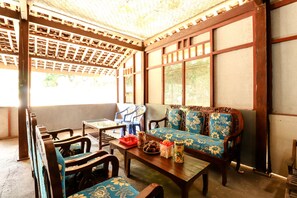 Sala de estar en el lobby