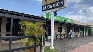 Fassade der Unterkunft