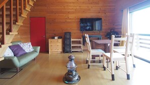 منزل (Private Vacation Home) | 1 غرفة نوم ومكواة/لوح كي
