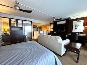 1 Schlafzimmer, Bügeleisen/Bügelbrett, kostenloses WLAN, Bettwäsche