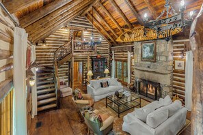 Smart TV, chimenea, Netflix, reproductor de DVD